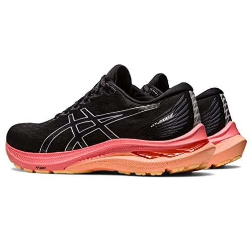 1012B271 ASICS Women's GT-2000 11 Running Shoes Black/Pure Silver Size 9.5 - Like New