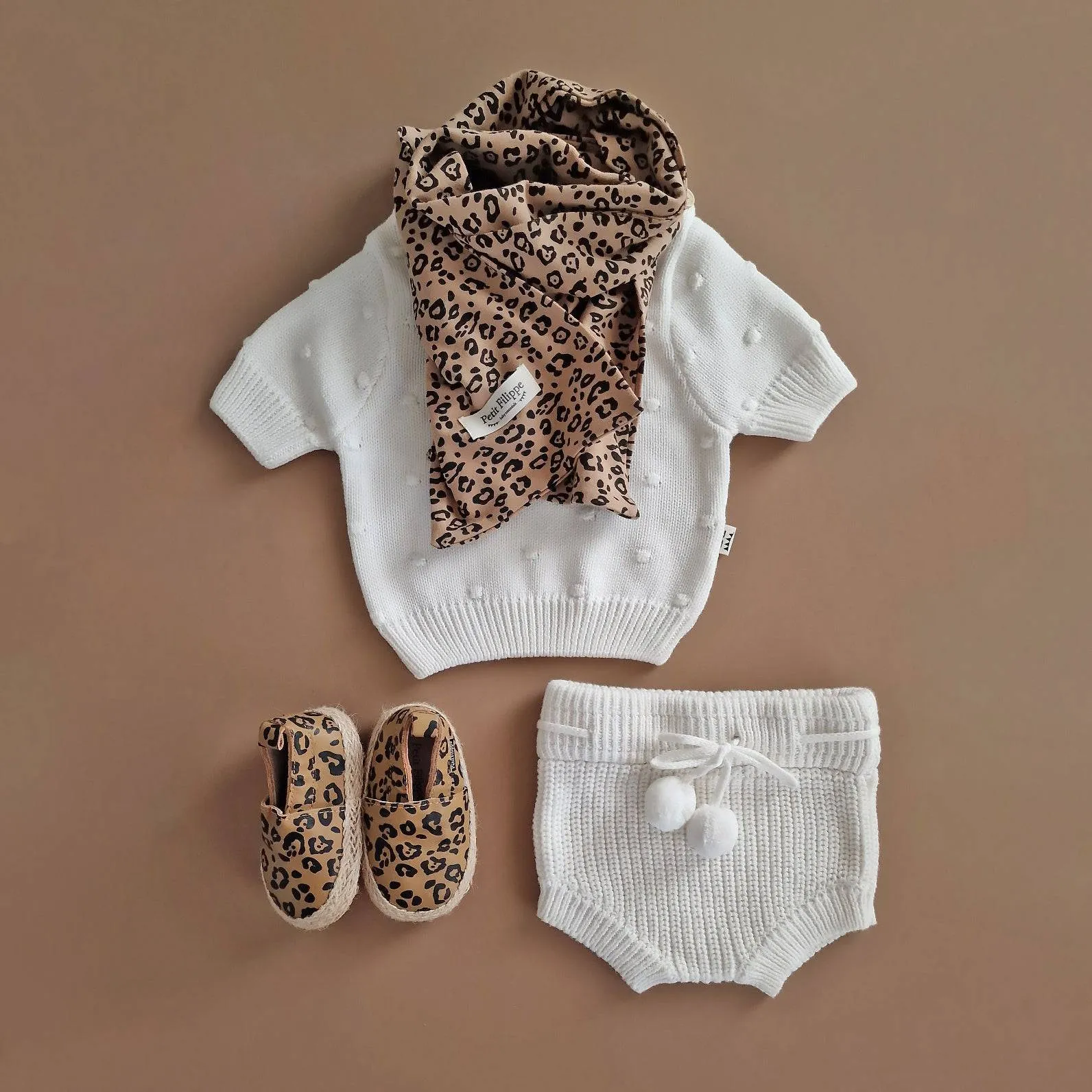 Baby - Leather Espadrilles - Leopard