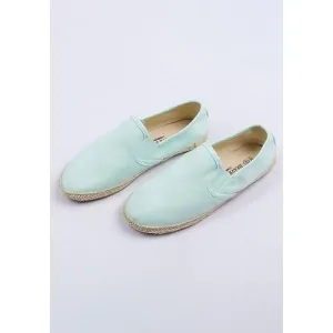 Brave Soul Rope Canvas  Slip-On Espadrilles Mint
