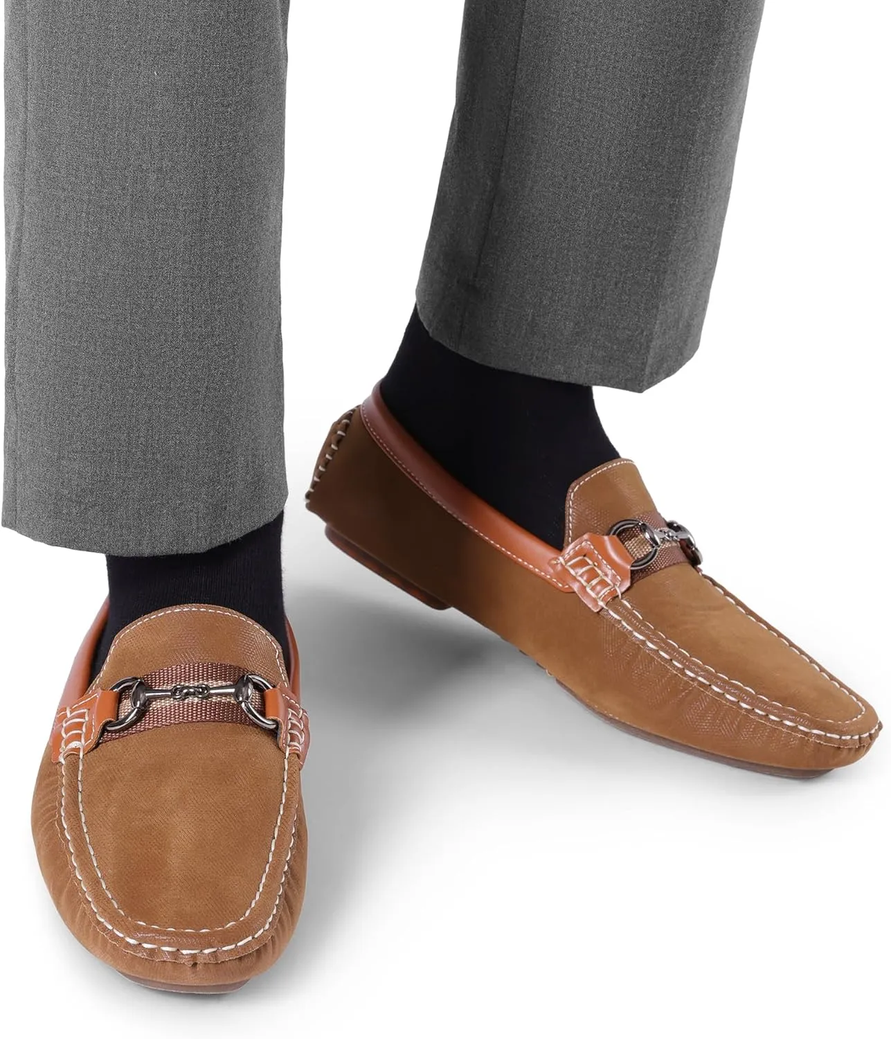 Bruno Marc Men's Driving Penny Loafers Casual Slip-on Moccasins Shoes