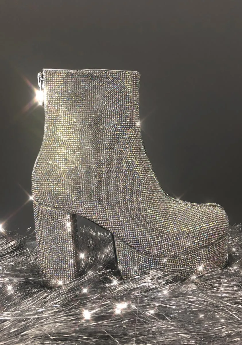 Crystal Tide Platform Boots