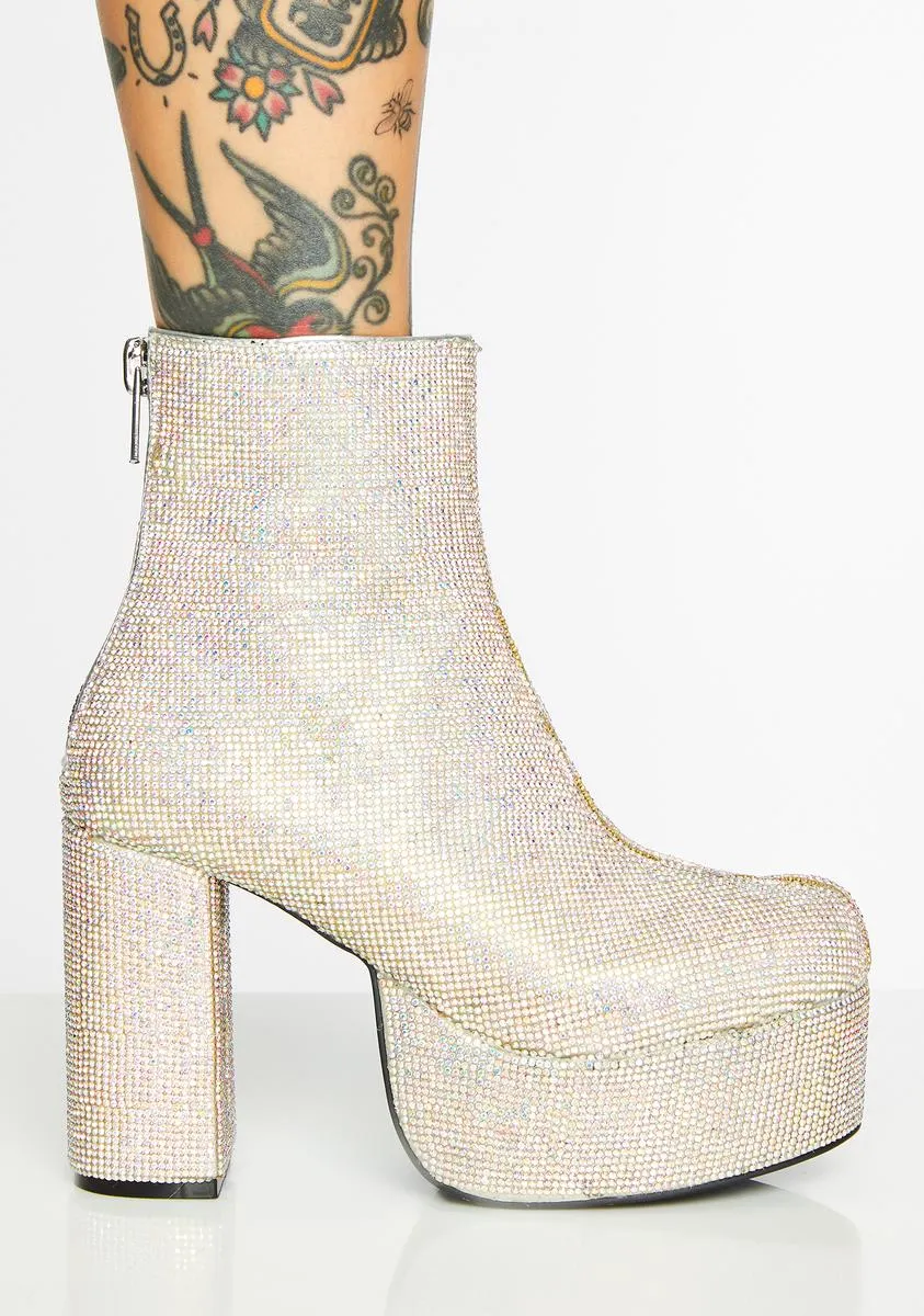 Crystal Tide Platform Boots