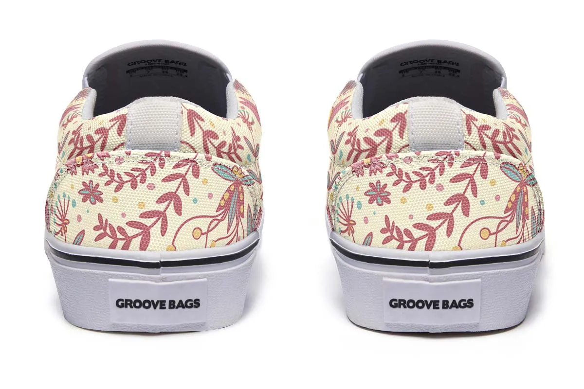 Floral Geology Slip-On Shoes