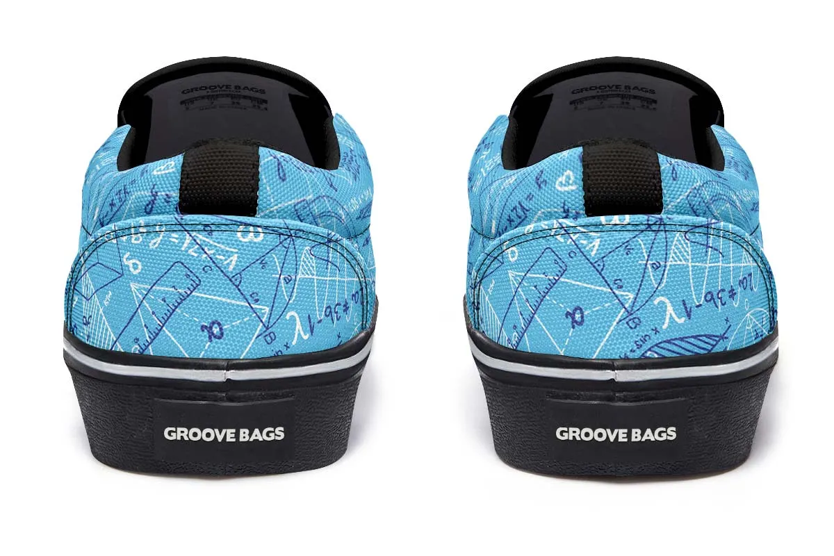 Geometry Shape Slip-On Shoes