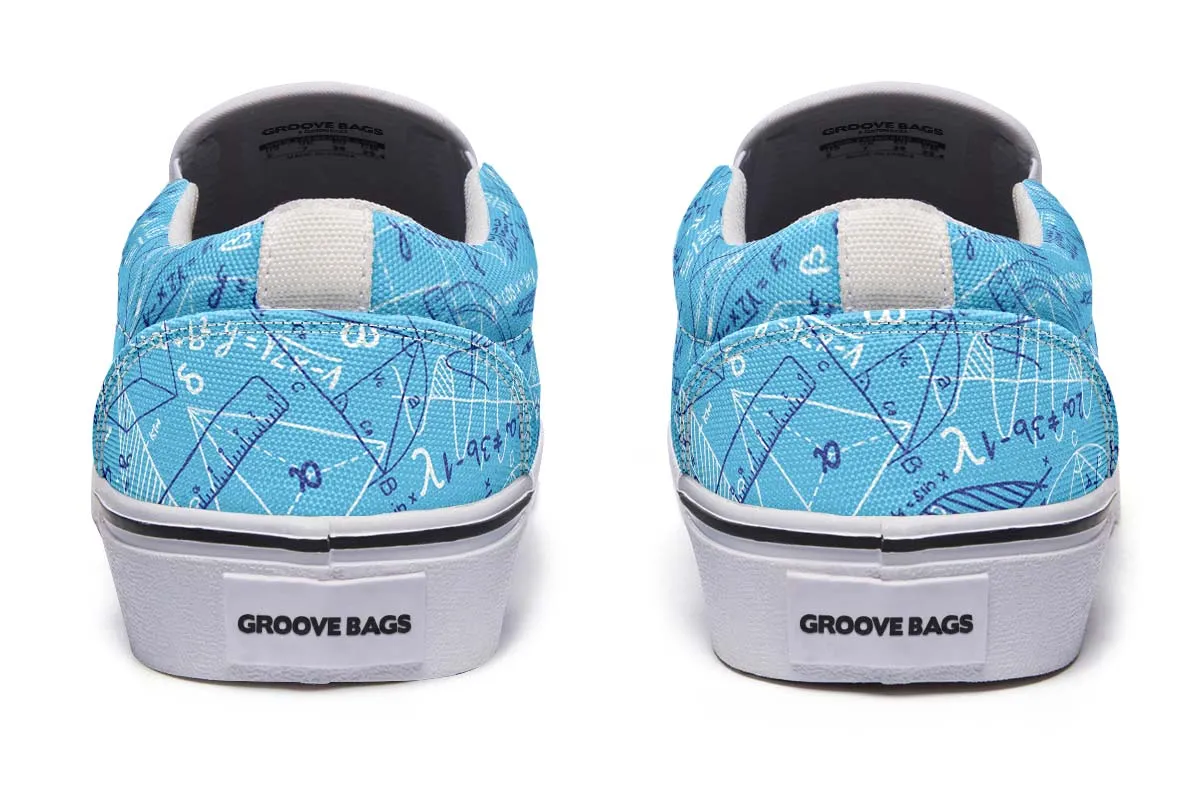 Geometry Shape Slip-On Shoes