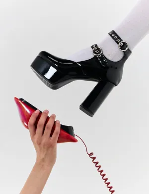 Girl From Mars Platform Heels