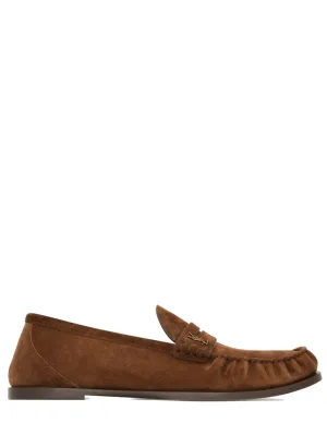 Laurent suede loafers