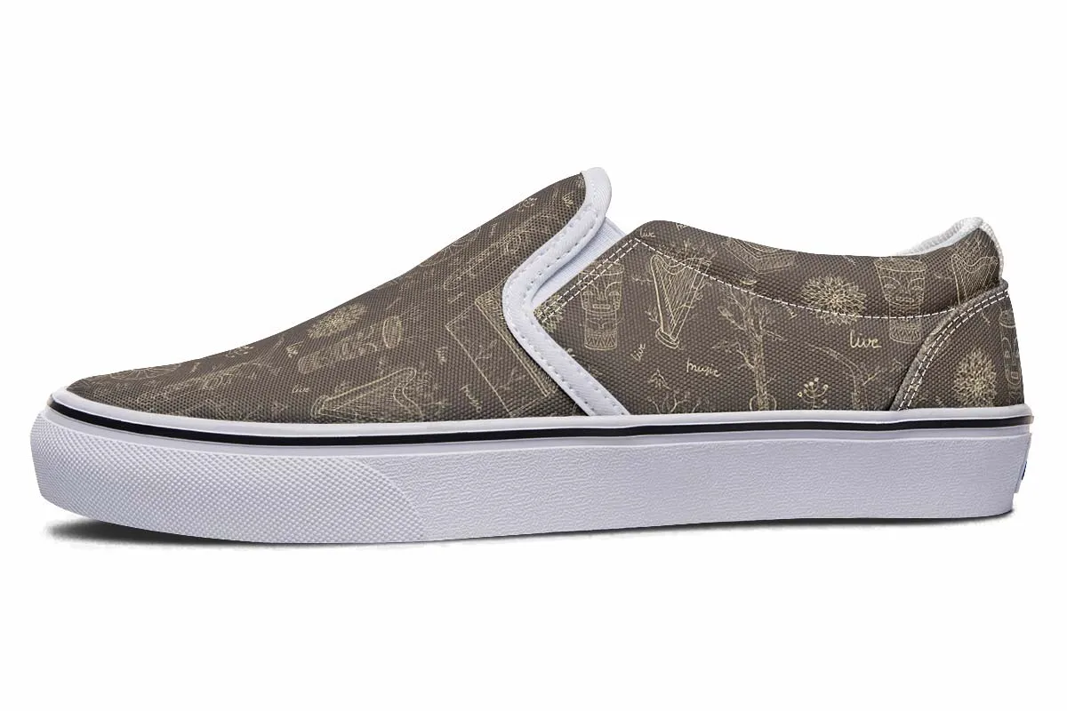 Live Music Slip-On Shoes