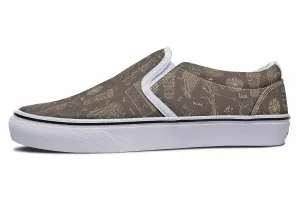 Live Music Slip-On Shoes
