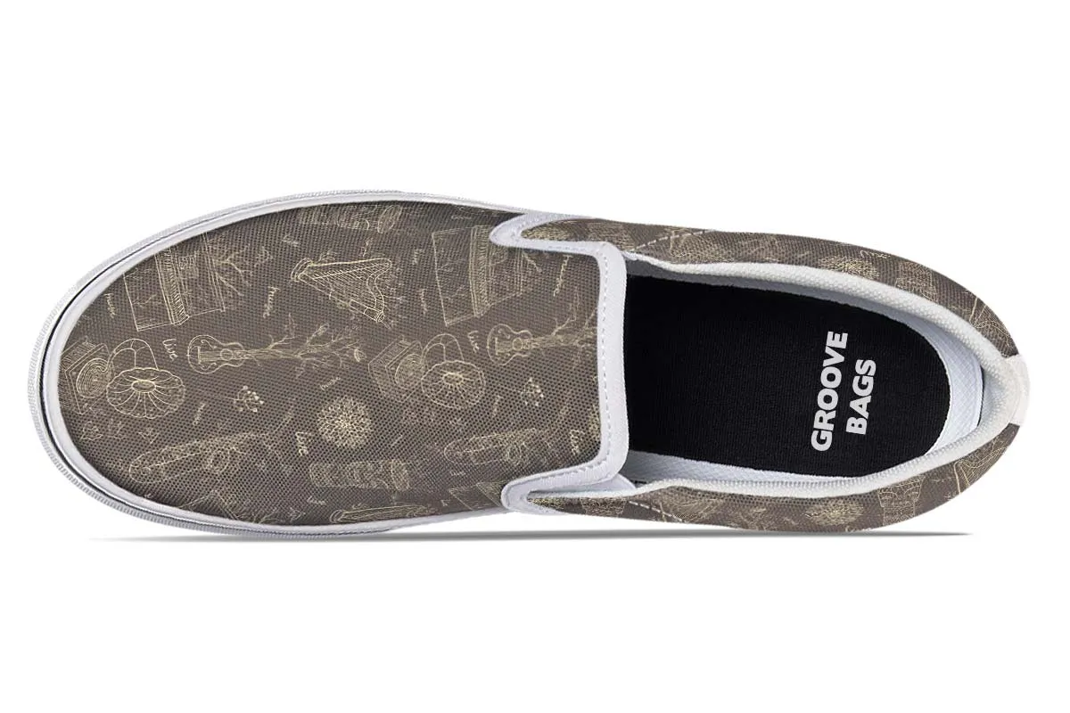 Live Music Slip-On Shoes