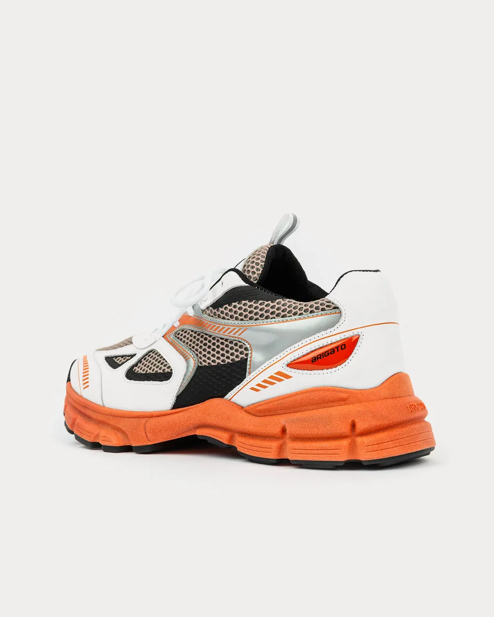 Marathon Runner White / Orange Low Top Sneakers