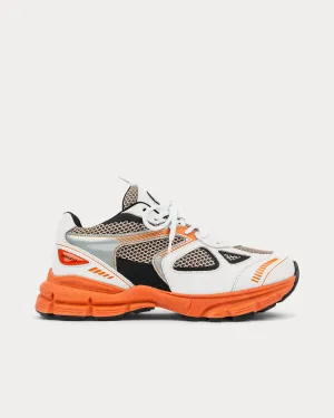 Marathon Runner White / Orange Low Top Sneakers