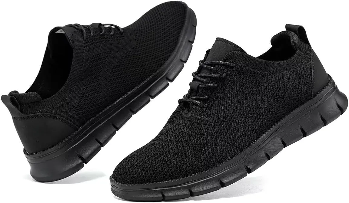 Mens Walking Shoes Casual Fashion Business Dress Comfort Oxfords Shoes Tennis Sneakers Lightweight Soft Sole