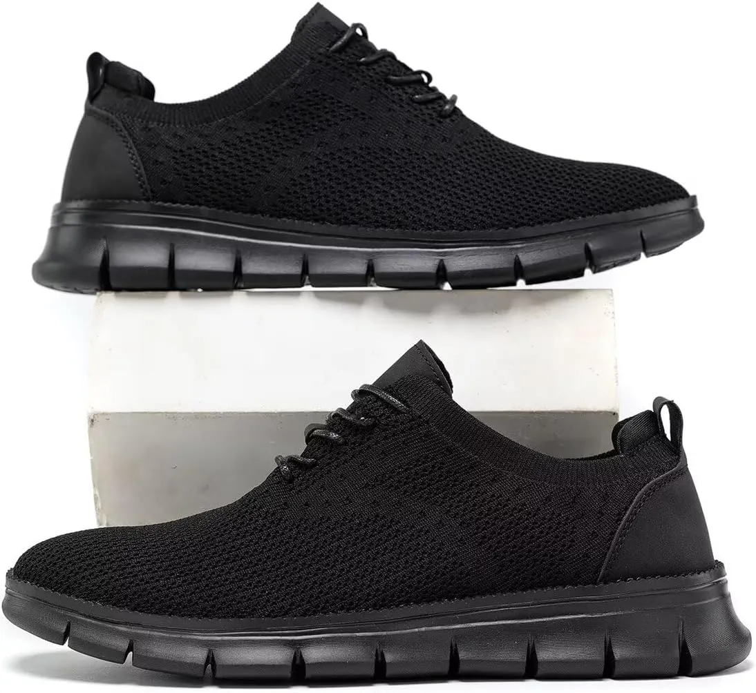 Mens Walking Shoes Casual Fashion Business Dress Comfort Oxfords Shoes Tennis Sneakers Lightweight Soft Sole