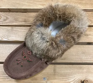 Moccasin - 13673L - Chocolate Suede