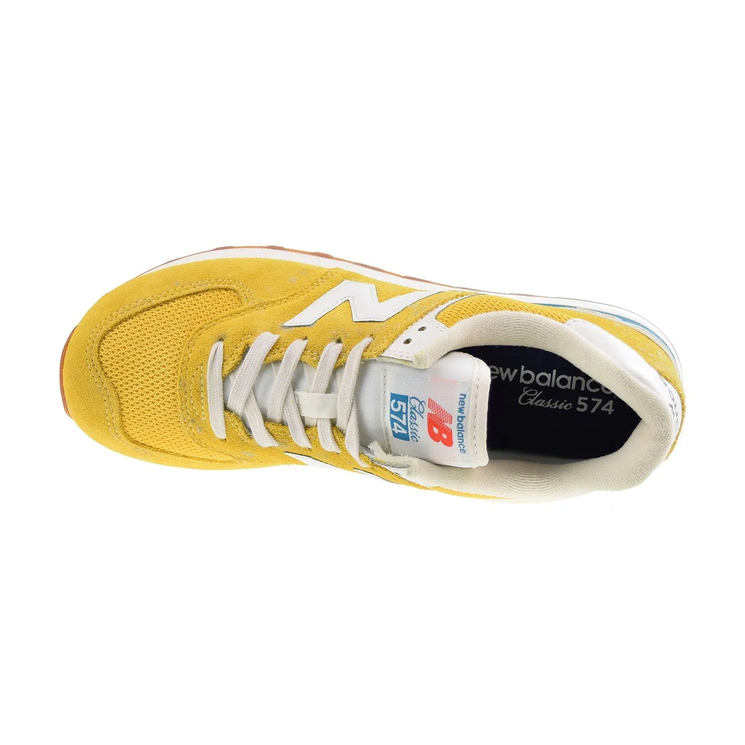 New Balance 574 Men's Shoes Turmeric Teal
