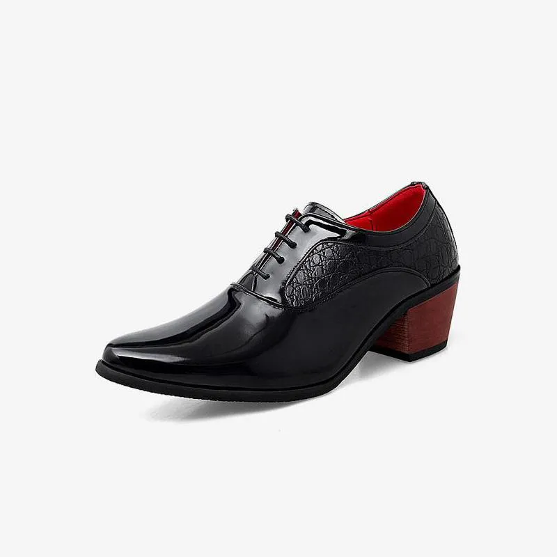 Oxfords Patent Shoes Formal Leather