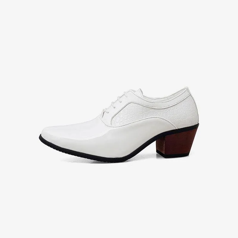 Oxfords Patent Shoes Formal Leather