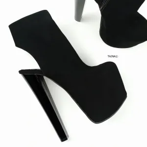 Sling Back Closed Toe Ankle Heels
