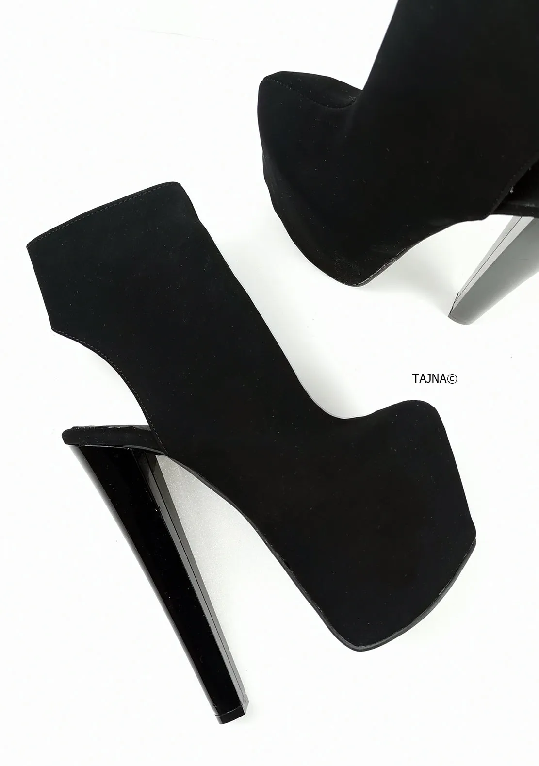 Sling Back Closed Toe Ankle Heels