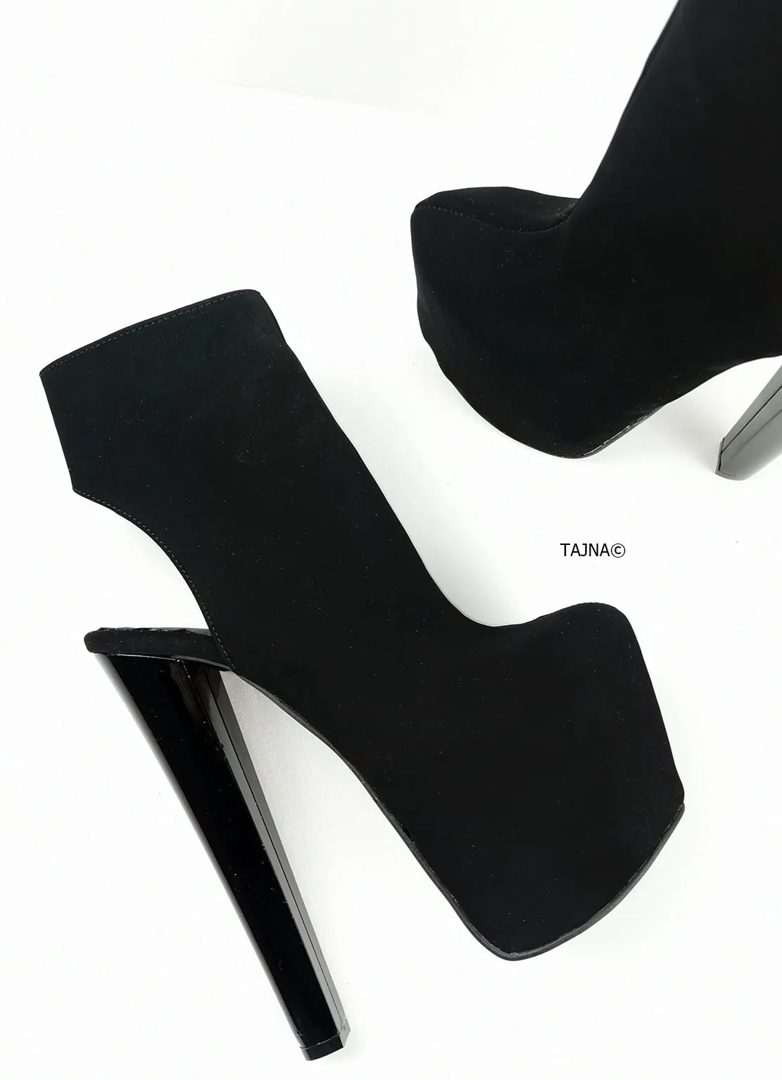 Sling Back Closed Toe Ankle Heels