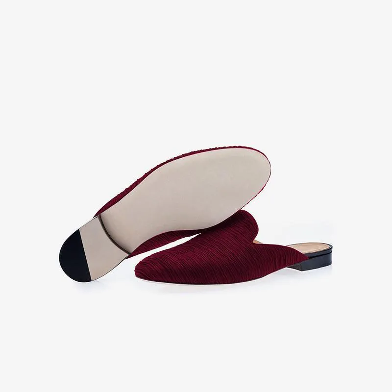 Slip-On Artwork Elastic Fabric Shoes