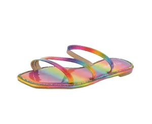 WOMAN'S SHOES MULTI PU/LEATHER GLITTER SANDALS FINA-3