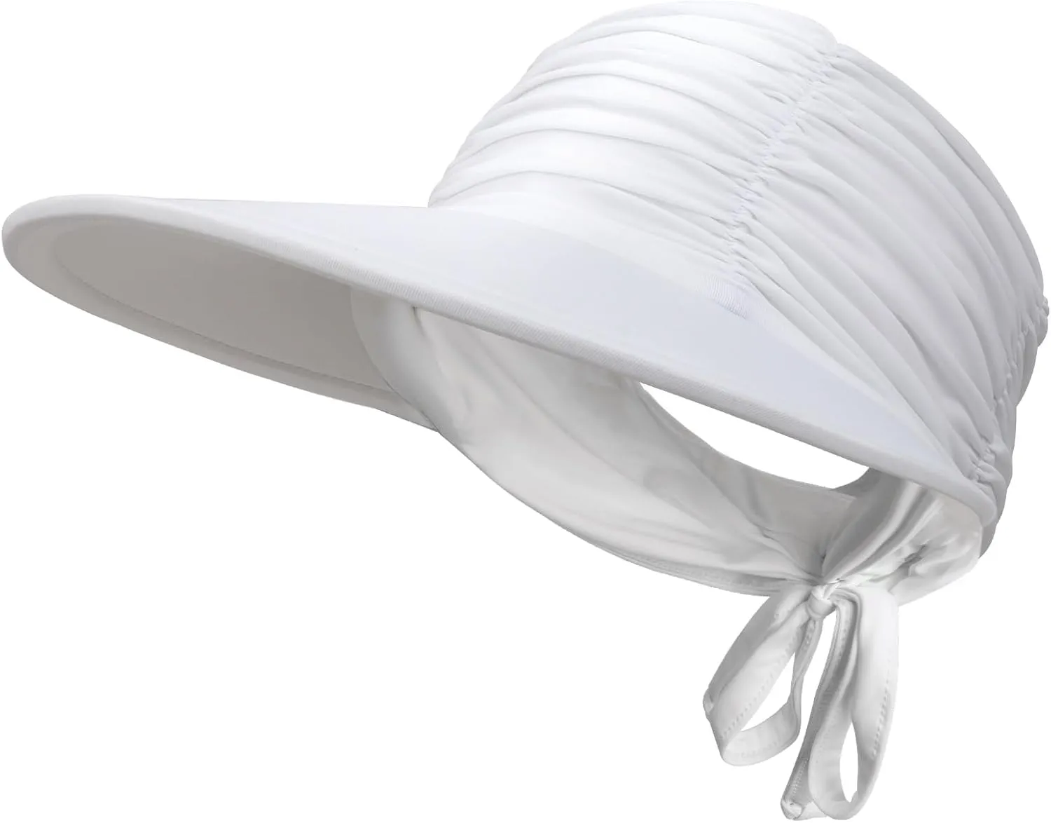 Women Visor Sun Hat Adjustable Foldable Wide Brim Sun Hats Summer UPF 50  UV Protection Visor Cap for Outdoor Beach